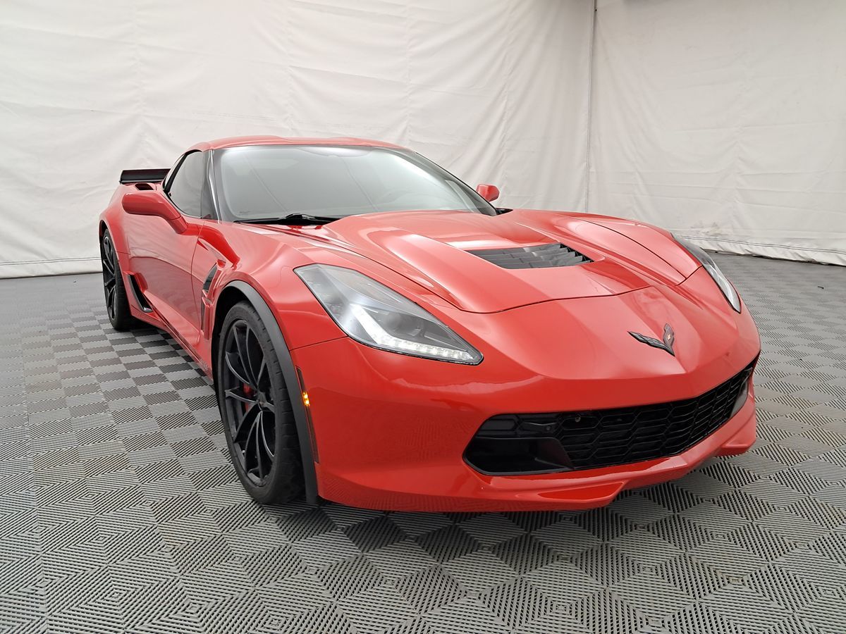 Chevrolet Corvette striker car right side view