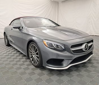 Mercedes-Benz S 550 Cabriolet AMG striker car front side view